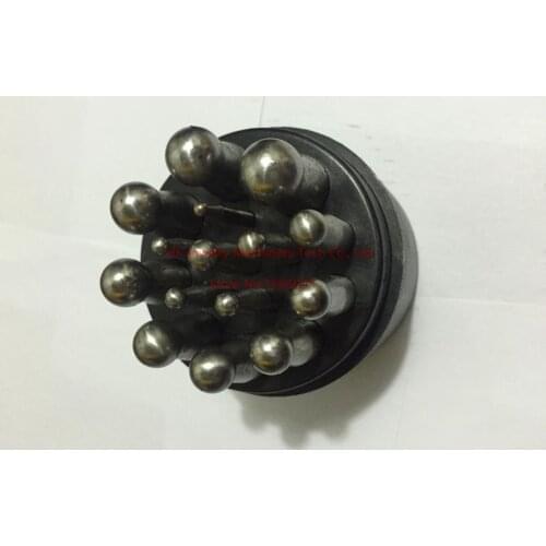 Free Shipping Jewelry Making Tools Dapping Block Set 17 pcs Jewelers Dapping Punches