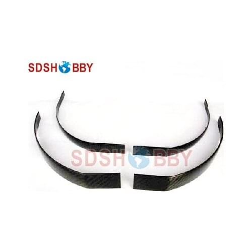 One Pair Carbon Fiber Landing Gear with 3K Treatment for 50 Grade Nitro Airplanes-Type B