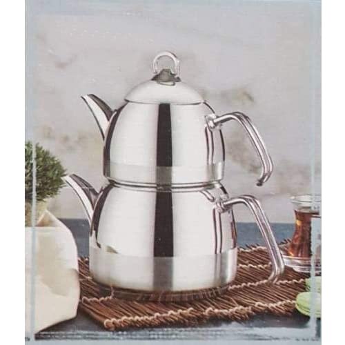 Kahramanlar Venus Platinum Medium 4 Piece teapot