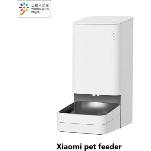 New Xiaomi Smart Pet Feeder Cat Dog Remote Voice Control Automatic Feeding Regular Quantitative With Mijia App