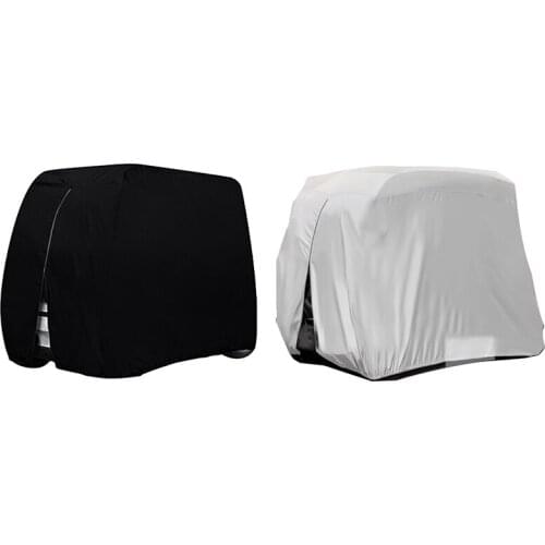 Golf Cart Sightseeing Cart Universal Waterproof Dust Cover for Yamaha EZ Go Club 242 x 122 x 168 cm