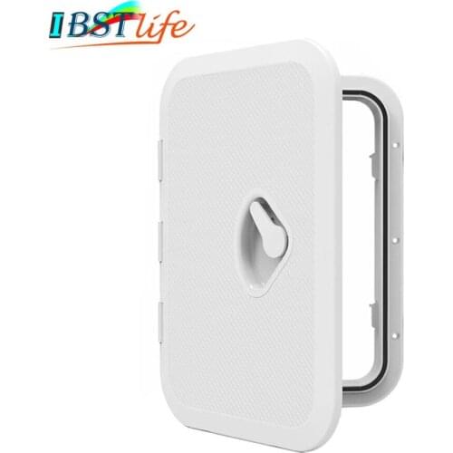 270*375mm ABS Plastic Anti Aging Ultraviolet White Deck Marine Hatch Deck Access Hatch Boat Hatches Inspection Yacht Cover RV