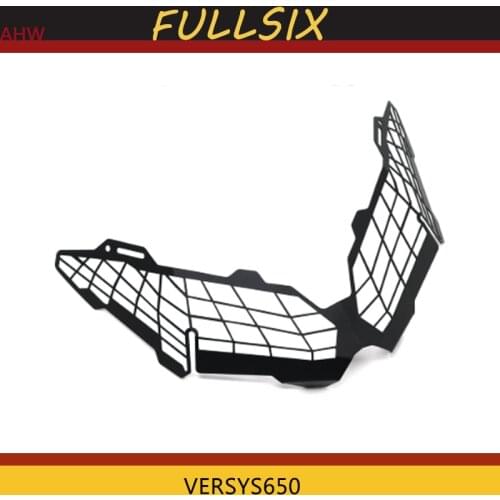For Kawasaki VERSYS650 VERSYS 650 VERSYS-650 2015-2019 Motorcycle modification Headlight Grille Guard Cover Protector