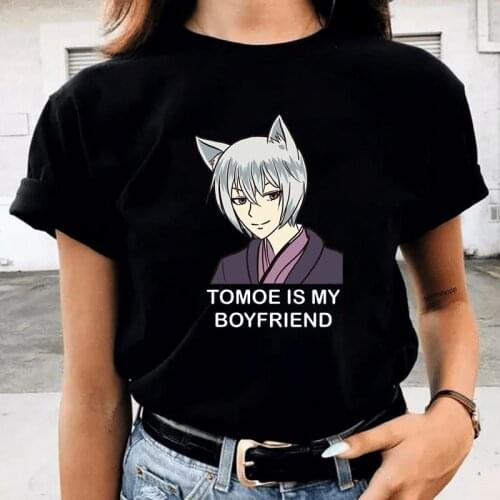 Japanese Anime Tomoe and nanami Graphic Tshirt Hot Summer Casual tee shirt 2021 New Manga Printing tshirt Men Women kawaii Tees