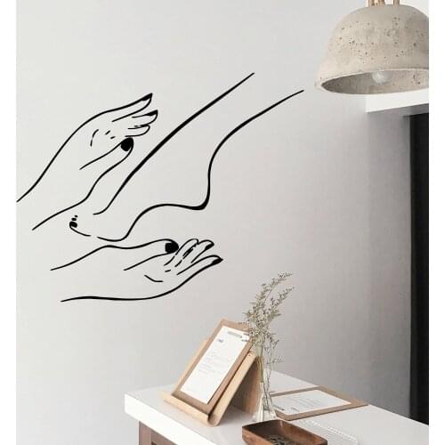 Hot nail salon Home Decoration Accessories For Kids Rooms Decoration Wall Art Decal