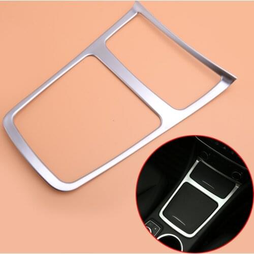 Chrome Centre Console Gear Shift Panel Trim Cover Frame Fit for Mercedes Benz CLA GLA A Class W117 C117 W176 2013-2015 2016 2017