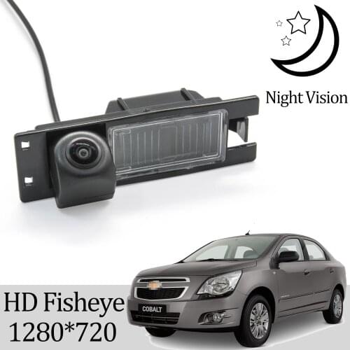 Owtosin HD 1280*720 Fisheye Rear View Camera For Chevrolet Cobalt II 2011 2012 2013 2014 Car Reverse Parking Accessories