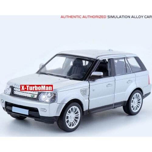 Hot 1:36 scale wheel diecast car luxury suv land ranges rover metal model pull back vehicle toys collection for boys gifts