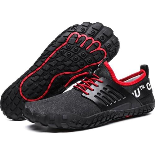 Large Size Mens Swimming Upstream Beach Water Sports Shoes Outdoor Amphibious Fishing Summer Non-slip Diving Wading Aqua Shoes