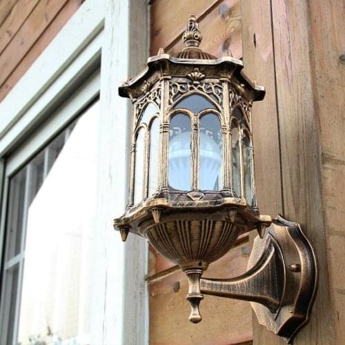 Wall Light Lamp Decor Garden Home Doorway Corridor Villa Sconce Lighting Lantern Lamp Vintage