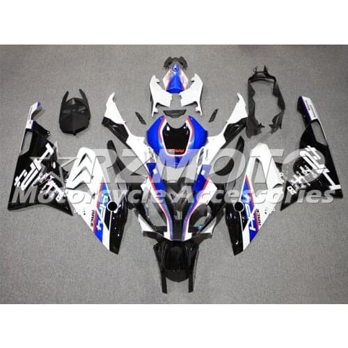 New ABS Plastic Shell Motorcycle Fairing kit Fit For BMW S1000RR 2015 2016 15 16 Bodywork Set Blue White