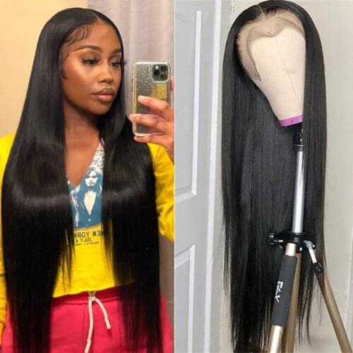 Jaycee Peruvian Straight Hair Bundles With Closure 100% Human Hair Weave 3 Bundles With Lace Closure Straight Puruvian Hair 4pcs