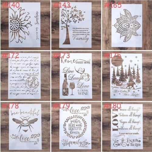 A4 A3 A2 Size DIY Craft Layering Mandala Stencil For Wall Painting Scrapbooking Stamping Album Decorative Embossing Paper Card s