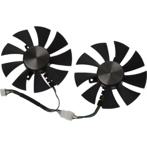 2021 New GA91S12H 85mm 12V 0.35A 4Pin VGA Fan Replacement Graphics Card Cooling Fan for HIS RX 470 RX474 RX570