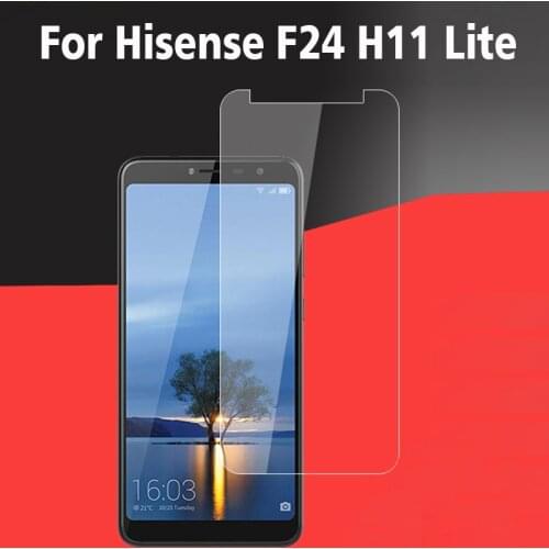 2PCS 2.5D Tempered Glass For Hisense F24 5.99 inch Protective Film Explosion-proof Screen Protector For Infinity H11 Lite