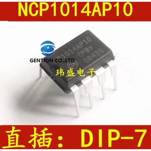 10PCS P1014AP10 power management chip NCP1014AP10 DIP7 chips in stock 100% new and original