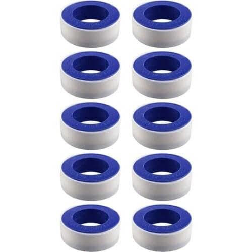 10pcs Pipe Waterproof Trapping Tape Plumbing Adhesive Air Seal Leak Proof Faucet Raw Material Belt Newest