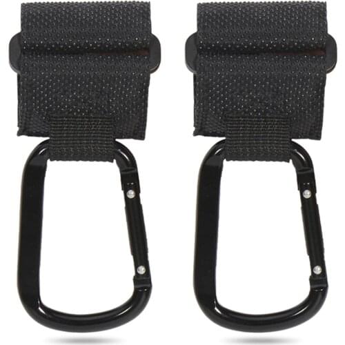 2Pcs/Lot Baby Stroller Hook Strong Hanger For Baby Pushchair Prams Poussette Hook Stroller Organizer Hanger Hook For Diaper Bags