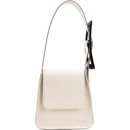 2021 Ladies Fashion Simple Shoulder Armpit Bags Luxury Brand Purses Personality Mini Pu Leather Handbags for Women