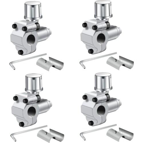 4PCS BPV-31 Piercing Valve Line Tap Valve Kits Adjustable for Air Conditioners HVAC 1/4 Inch,5/16 Inch,3/8 Inch Tubing
