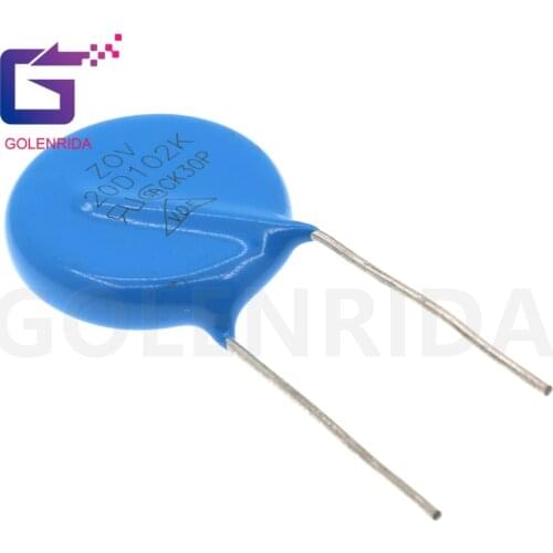 5pcs varistor 20D102K 1KV piezoresistor 20D102