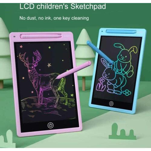 8.6"/10.5"/12.5" Inch Childrens LCD Graffiti Writing Board Handwriting Tablet Portable Digital Drawing Smart Drawing Board Toy
