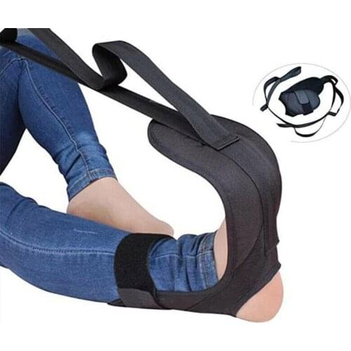 Yoga Flexibility Stretching Leg Stretcher Strap Foot Rehabilitation Strap Plantar Leg Training Foot Ankle Joint Correction Brace