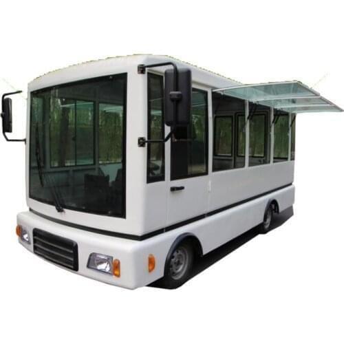 Customized size and color mobile food truck mini bus food trailer food truck for sale
