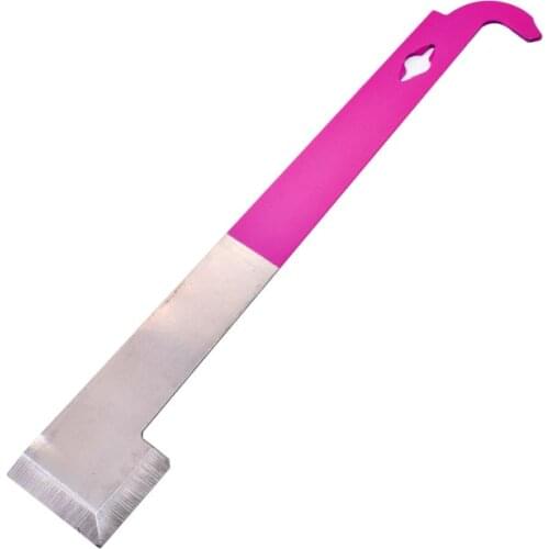 Beehive Tool Pink J-Hook Hive Tool Stainless SteelBee Tools