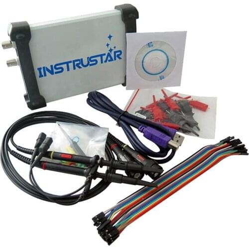 ISDS205C Upgrade version PC USB Analog Virtual oscilloscope 16 Channel Logic Analyzer Bandwidth 20M Circuit analysis