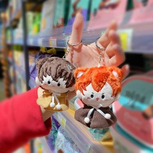 New Bungo Stray Dogs DEAD APPLE Ryunosuke Akutagawa Dazai plush Doll Toy Keychain Keyring stuffed Bag Strap Be cute cosplay Gift