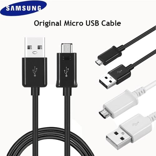 Original Samsung Fast Charger Micro USB Cable 1/1.2/1.5M 2A Data Line For Galaxy S6 S7 Edge Note 4 5 J4 J6 J5 A3 A7 A5(2016)