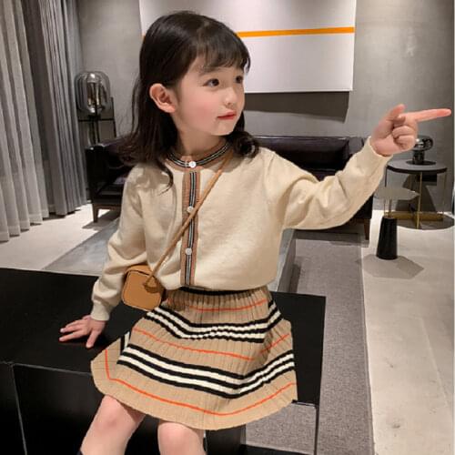 2021 Spring And Autumn Girls Dress Cotton Long-sleeved Childrens Dress Childrens Clothing Girls Fashion Girls Princess Costume