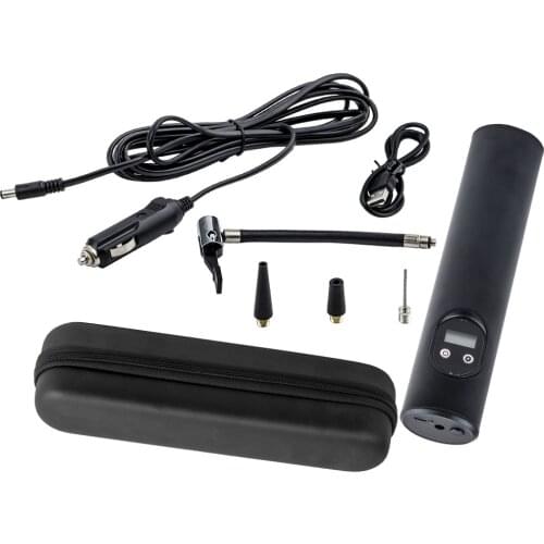 Portable Air Compressor Mini Air Inflator Hand Held Tire Pump Digital 12V/ 3A