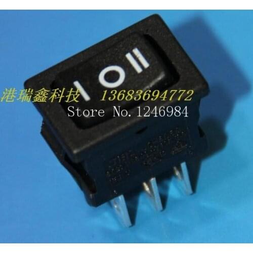 [SA]JEC rocker switch power switch switching six foot boat stalls black toggle JS-606Q-C2--50pcs/lot