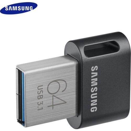 100% Original Samsung FIT PLUS USB 3.1 Flash Drive Tiny Pendrive 32G/64G/128G Memory Stick Flashdrive Device U Disk Mini Usb Key