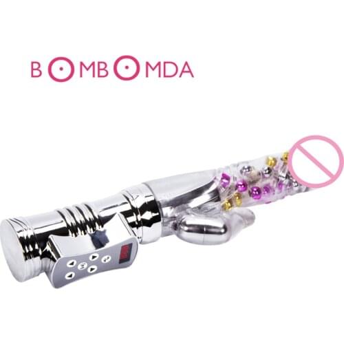 Sex Toys For Woman G Spot Vibrator Vibrators Telescopic Transfer Beads Waterproof Vibration Massager Sex Products For Women