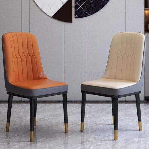 Chair Back Dining Chair Household Stool Simple Net Red Makeup Book Desk Chair Nordic Light Luxury Restaurant Iron Table Chair