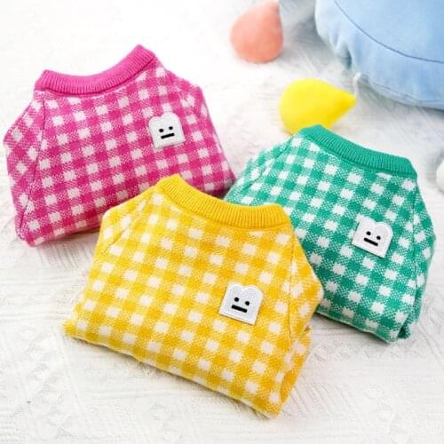 Dog Sweater Winter Autumn Dog Cat Coat Clothes for small medium large dogs Poodle Bulldog chihuahua Pet Clothing Accessaries