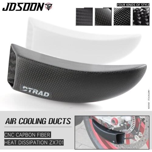 Carbon Fiber Air Cooling Ducts Brake Cooling Mounting kit System For SUZUKI DL1000A 2014-2016 2018 GSX-S1000 2016-2018 2015 2017