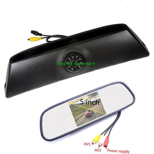 Waterproof Car Brake Light Rear View Camera for IVECO Daily 4 Gen 2011-2014 (without brake lights)Support PAL & NTSC