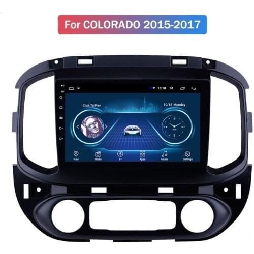 Car Radio 2.5D GPS Android Multimedia Player For Chevrolet Colorado15-17 HD Large Screen Google Store Android Car Navigation