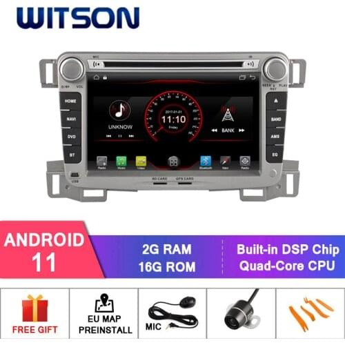 WITSON Android 10.0 2GB RAM 16GB FLASH CAR RADIO for CHEVROLET SAIL 2009-2013 +WIFI+DSP+DAB+OBD+TPMS+DVR