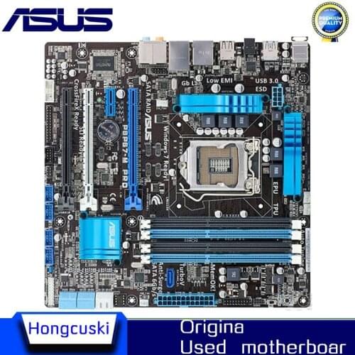 For ASUS original motherboard P8P67-M EVO DDR3 LGA 1155 boards 32GB USB2,0 Desktop motherboard