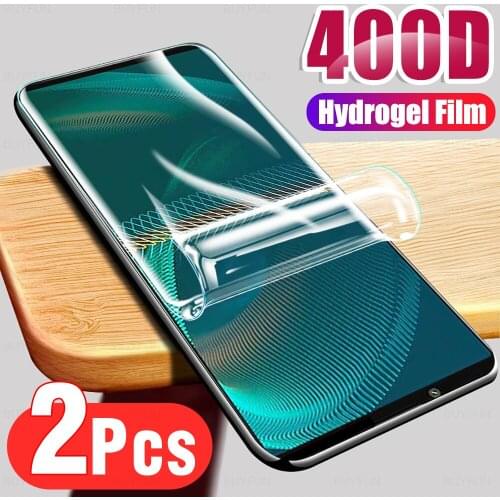 2Pcs Full Cover Hydrogel Film For Sony Xperia 5 III Screen Protection For Xperia5 10 1 II III Pro Plus Protector Film Not Glass