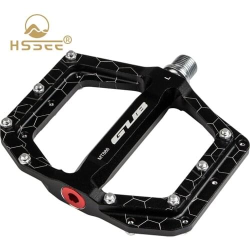 HSSEE Official Authentic Bicycle Pedal 6061 Aluminum Alloy Chromium Molybdenum Steel Bearing MTB Pedals Road Bike Accessories