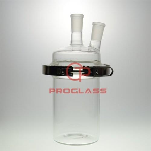 Laboratory Separately Reactor Cylinder Flask with The Easy Open clamp Two Necks