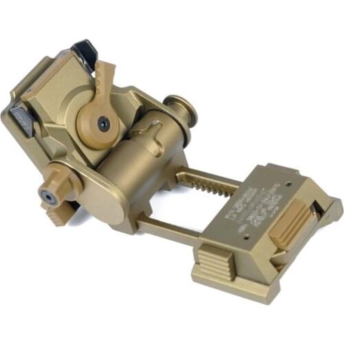Metal Wilcox L4 G24 Helmet NVG Mount Night Vision Fast OPS Helmet Parts NVG Mounting Breakaway Base Adapters Dark Earth Color