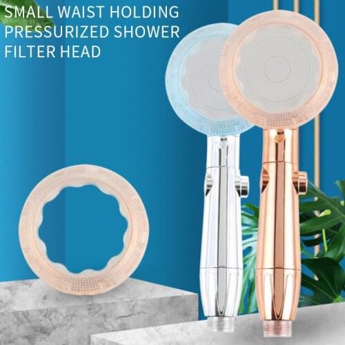 New Shower Head 3 Modes Adjustable Water Saving Shower Head ABS Handheld High Pressure Spray Nozzle Massage Bathroom Accessories