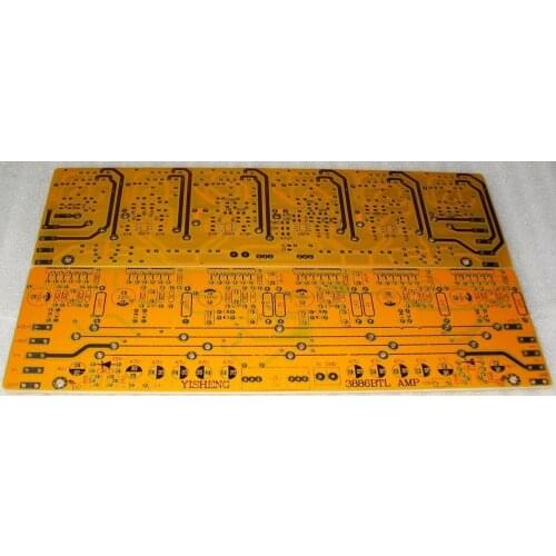 NEW One Pair Assembeld LM3886 Amp Bare PCB Base on JEFF Rowland Amp 360W+360W